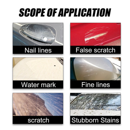 12 Pcs Nano Sparkle Cloth for Car Scratches, Nano Magic Cloth,Nano Sparkle Cloth Scratch Remover Easily Repair Scratches Paint Residues Water Spots Remover, Nanosparklecloth Scratch Remover Erase